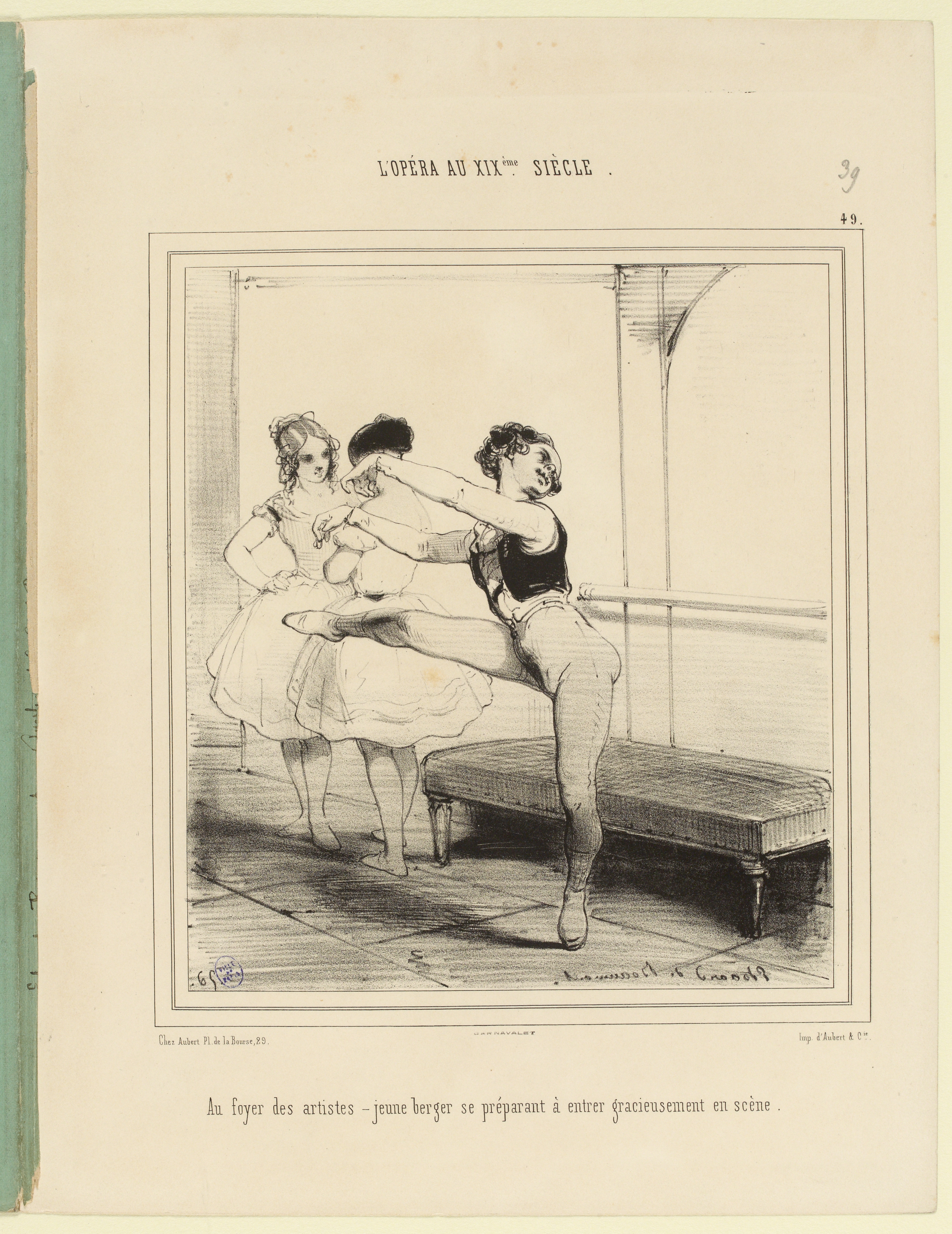 L'OPERA AU XIXème SIECLE planche 49, G.9500(1)