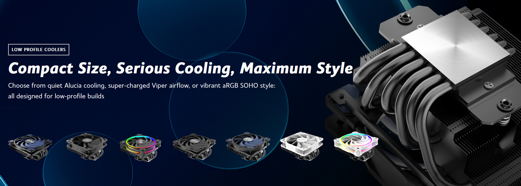 Akasa Unveils Ultra-Slim CPU Coolers for Next-Gen Mini-ITX and SFF Builds