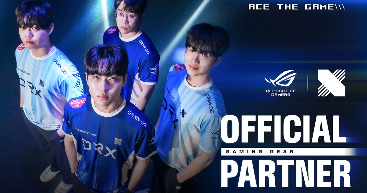 ASUS ROG and DRX Forge Elite Esports Alliance for Next-Gen Hardware Collaboration
