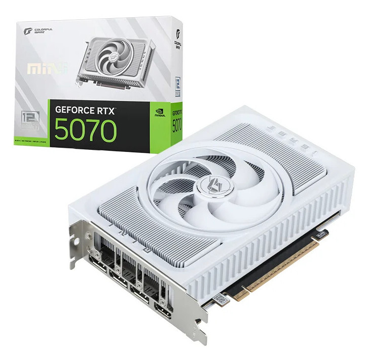 Colorful’s New White iGame RTX 5070 Mini OC: A Subtle Shift for SFF Builds