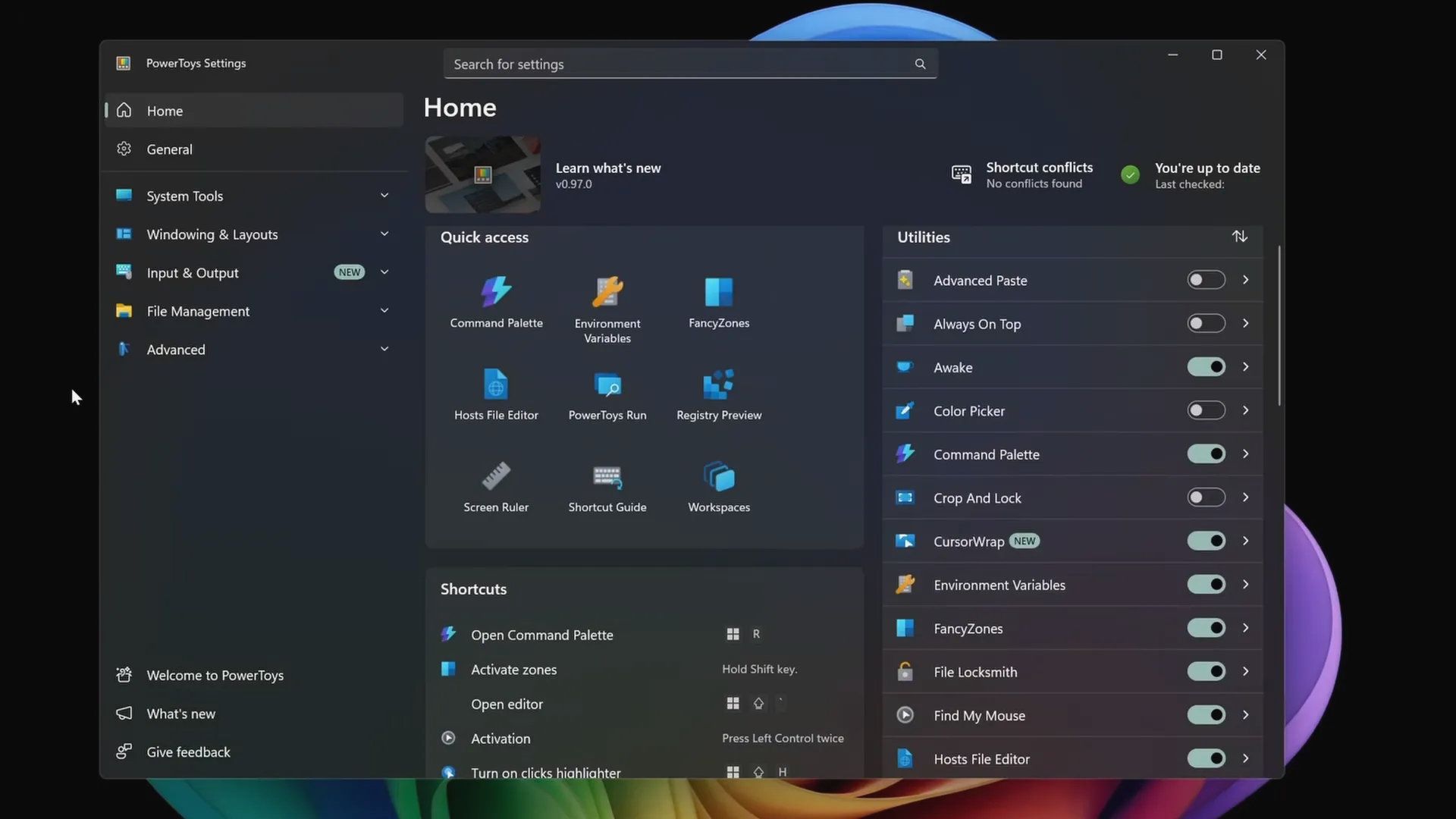 Microsoft PowerToys 0.97: A New Way to Navigate Multi-Monitor Setups