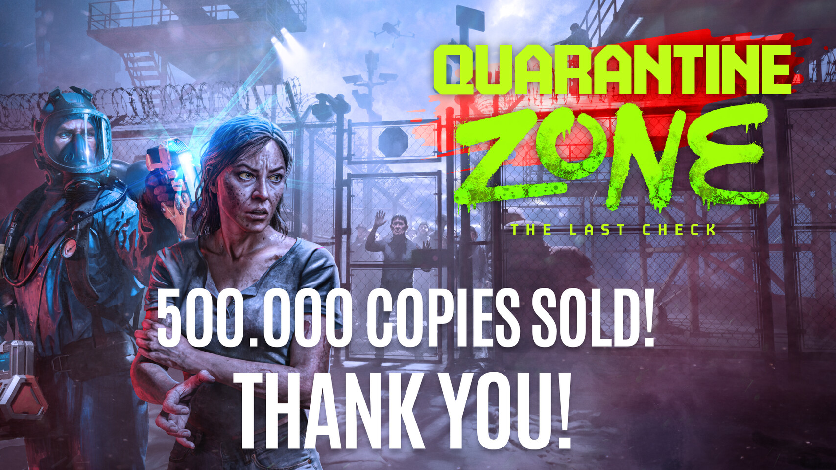 Quarantine Zone Surpasses Half-Million Sales in Record Time