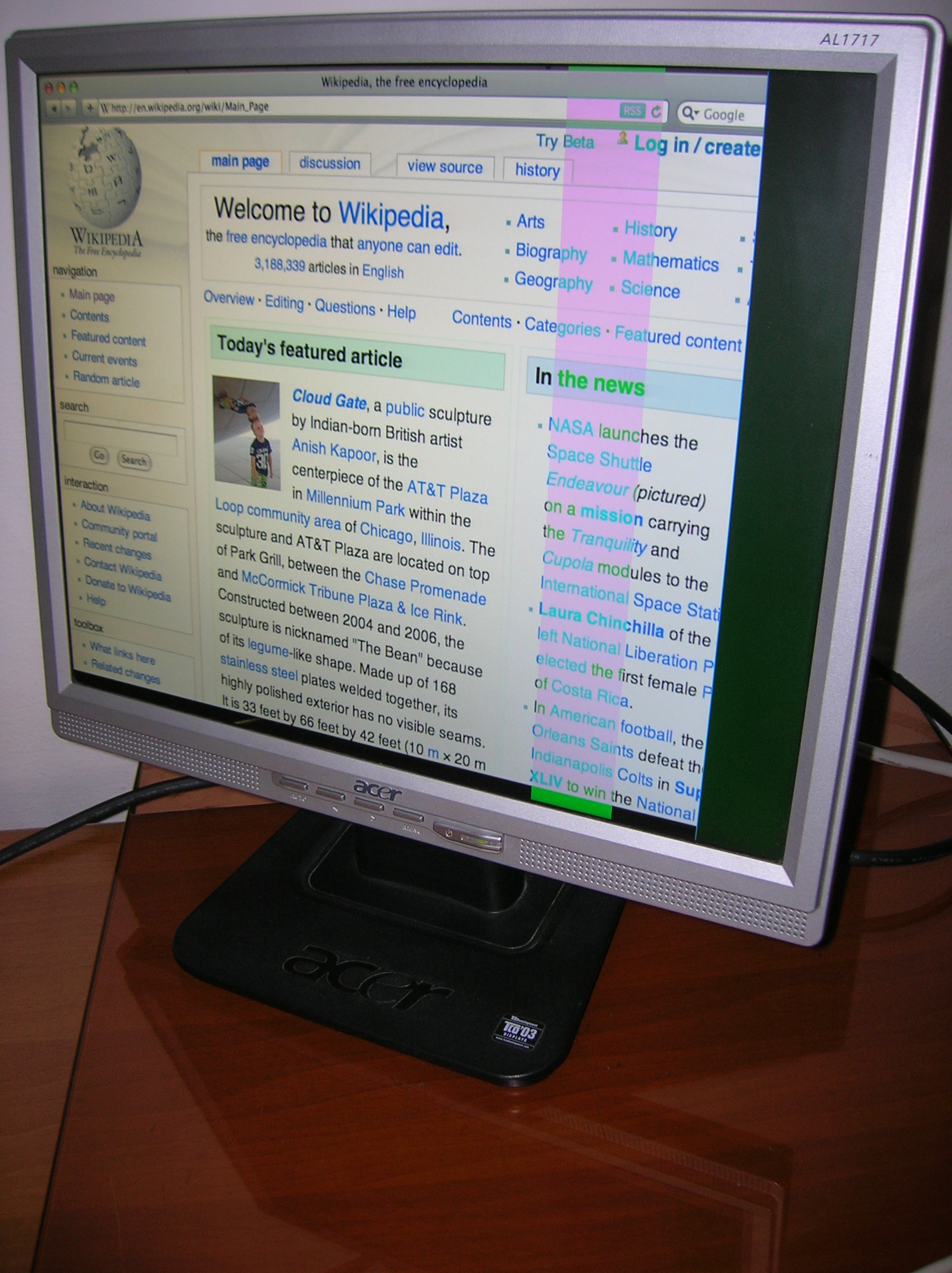 monitor display