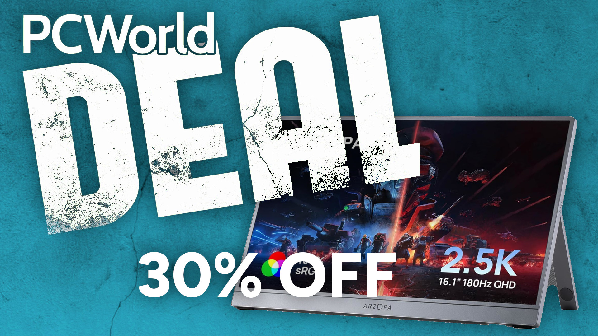 Arzopa Z3FC: A 16.1-inch 1440p portable monitor now slashed to $139.99