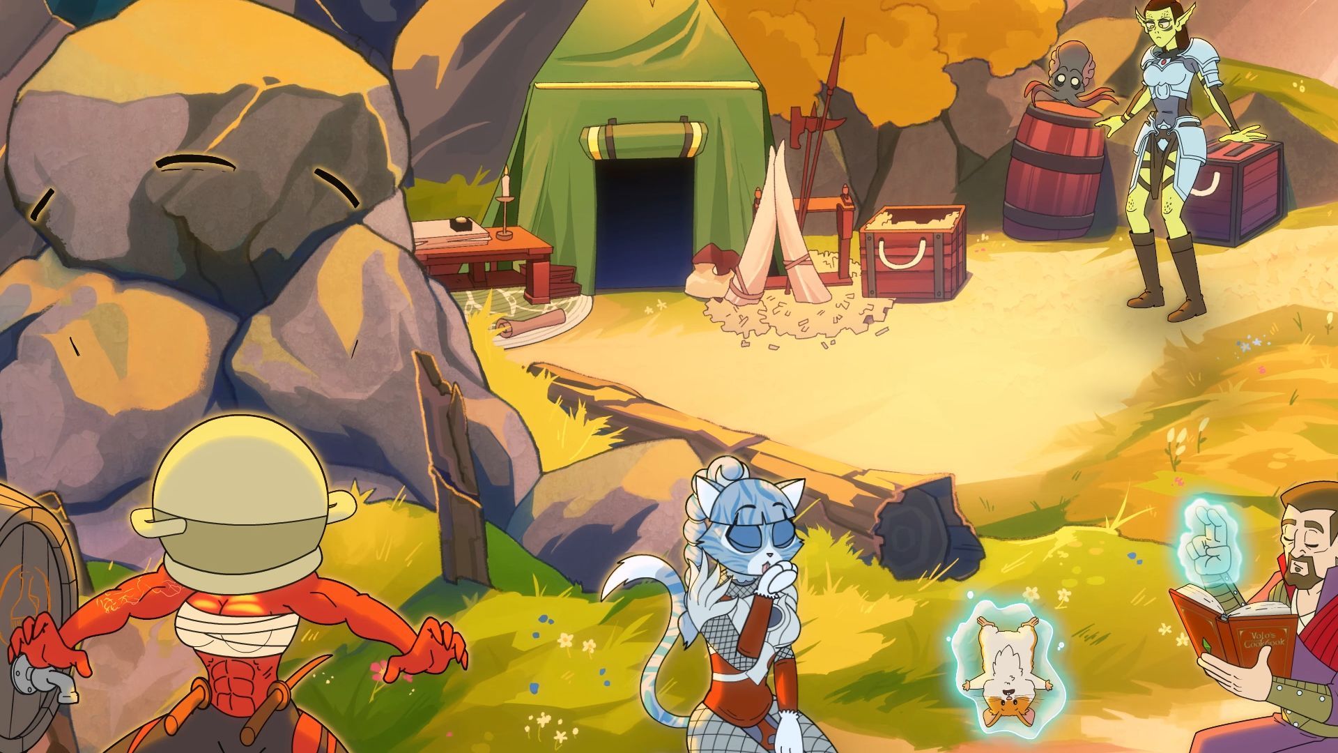 Larian’s New ‘Chill Beats’ Animation Celebrates Baldur’s Gate 3’s Mod Culture With Deep Easter Eggs