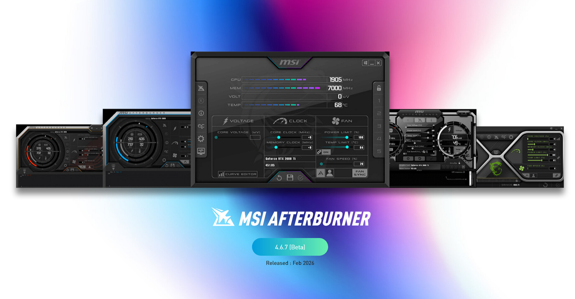 MSI Afterburner 4.6.7 Beta 2 Introduces GPU Safeguard+ for 16-Pin Power Risks and RTX 5090 Lightning Support