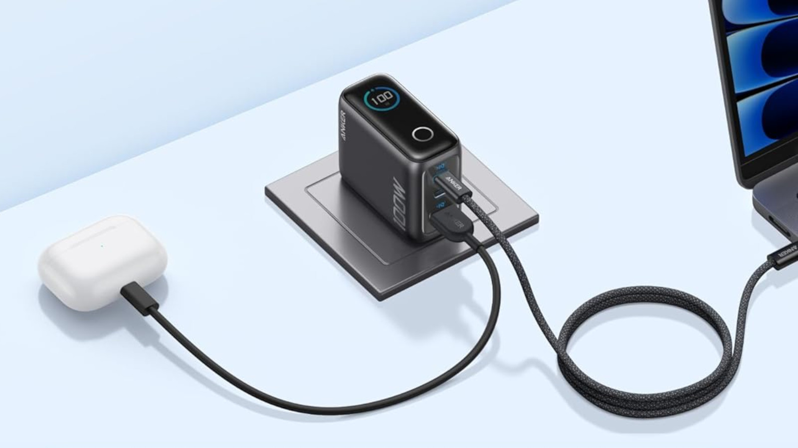 A 100W GaN Charger That Doesn’t Burn Your Wallet or Your Wall