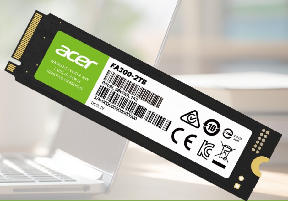 Acer’s FA300: A Budget-Friendly PCIe 5.0 SSD for Mid-Range Workloads