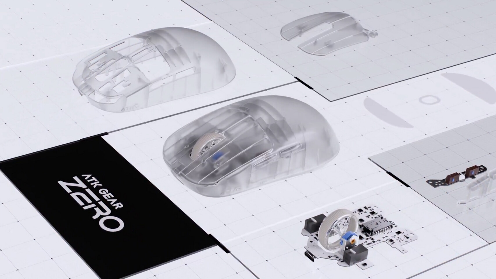 ATK Zero Wireless Mouse: Translucent Design Meets High-Performance Specs