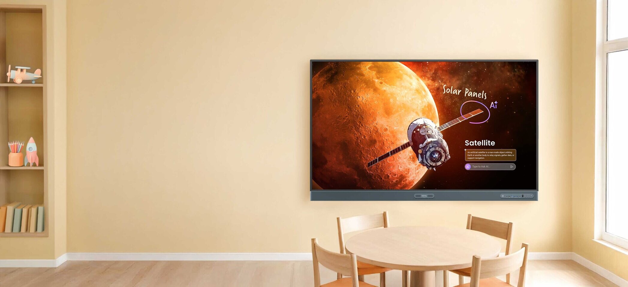 BenQ Introduces Next-Gen AI-Powered Interactive Display with Built-in Neural Processing