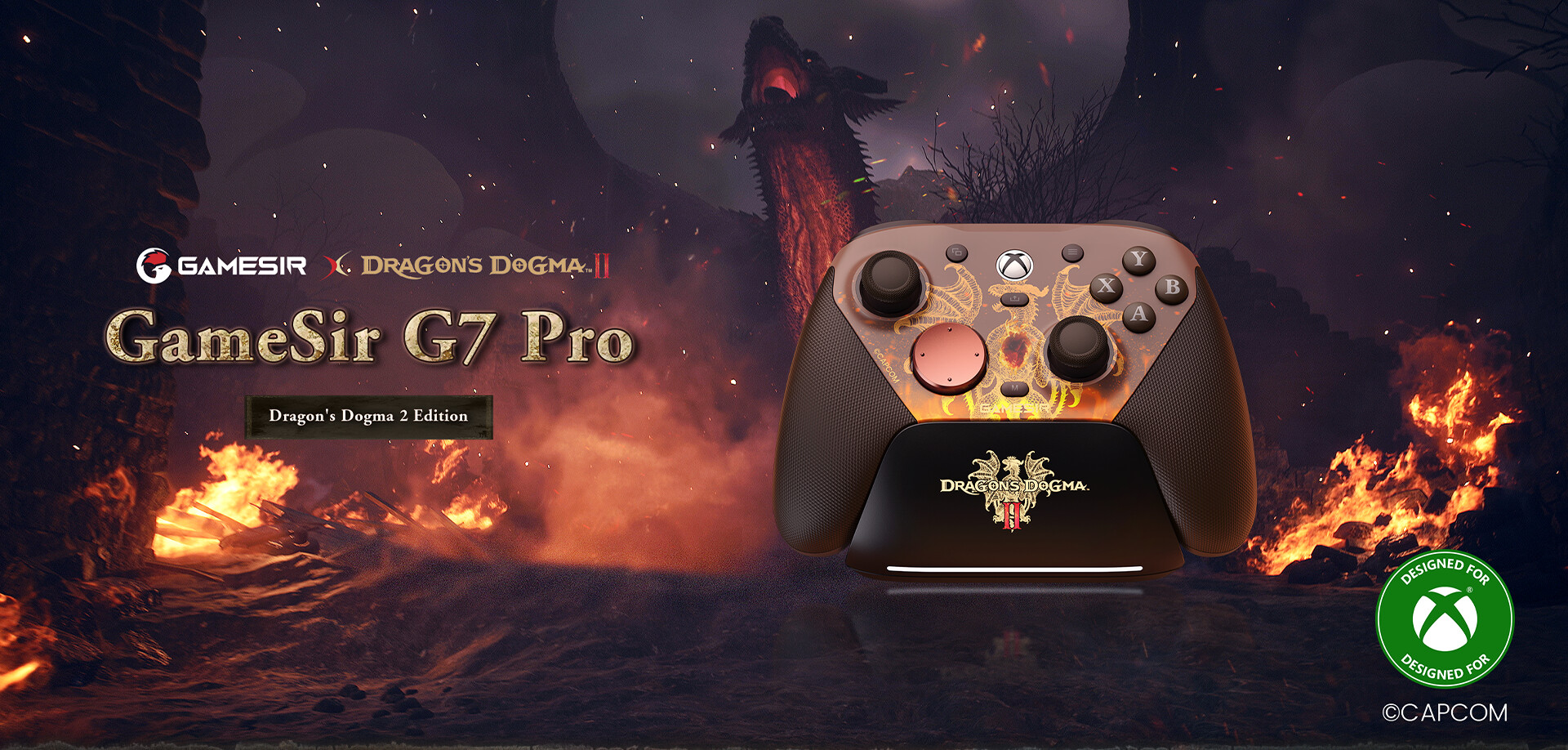 GameSir's G7 Pro Dragon's Dogma 2 Edition: Precision Meets Fantasy