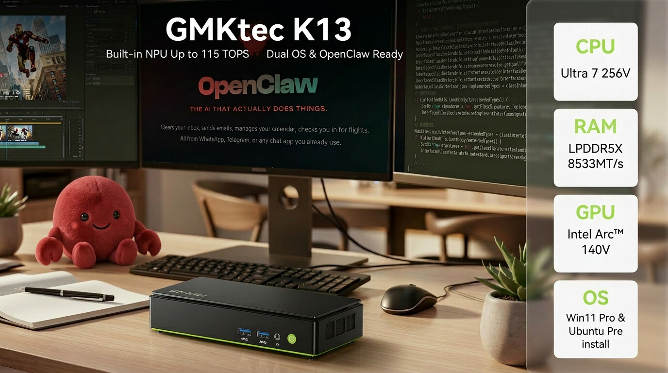 NucBox K13: A Compact Workstation Redefining AI and Multitasking