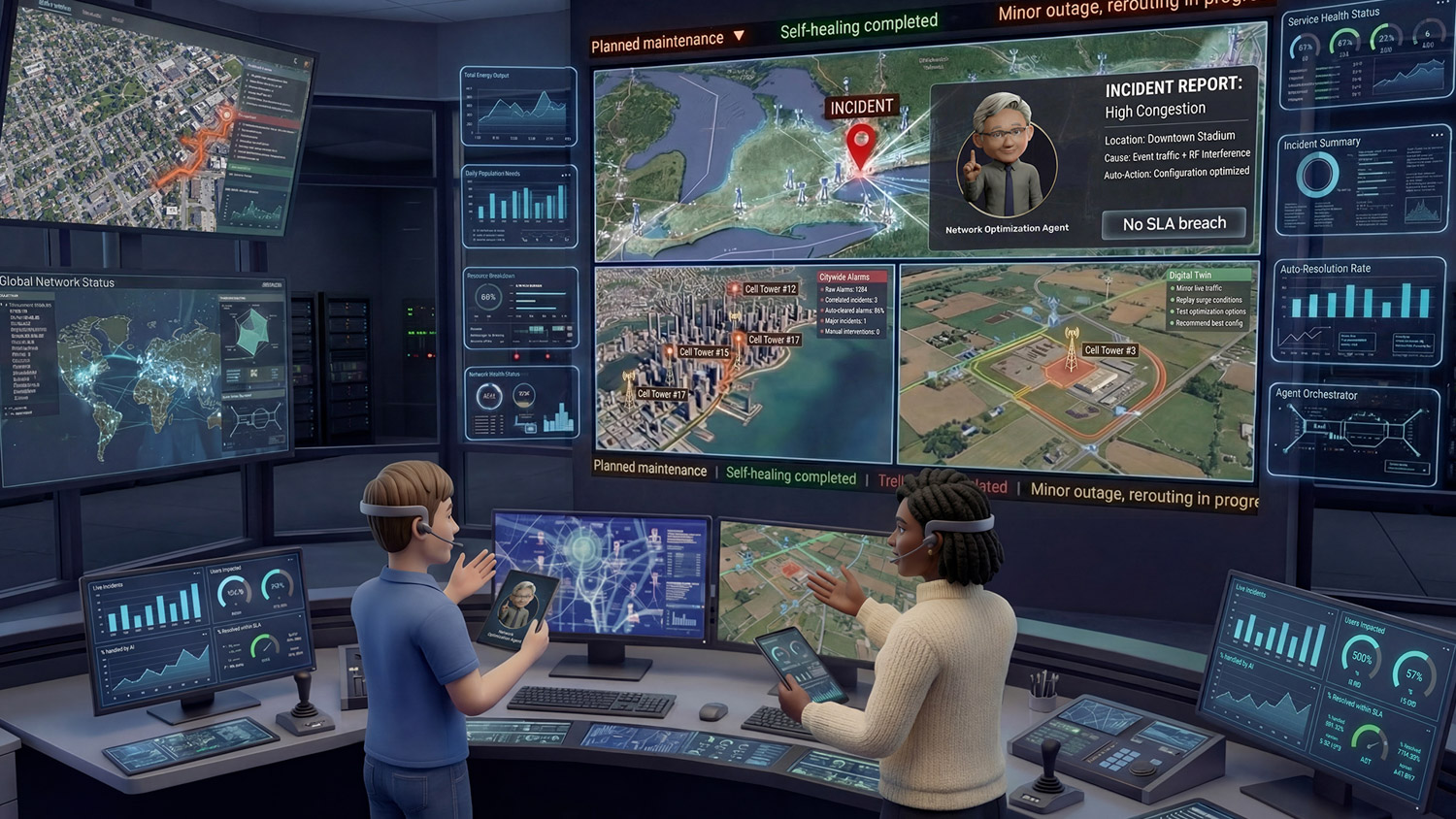 NVIDIA Pushes Telco AI Toward True Autonomy