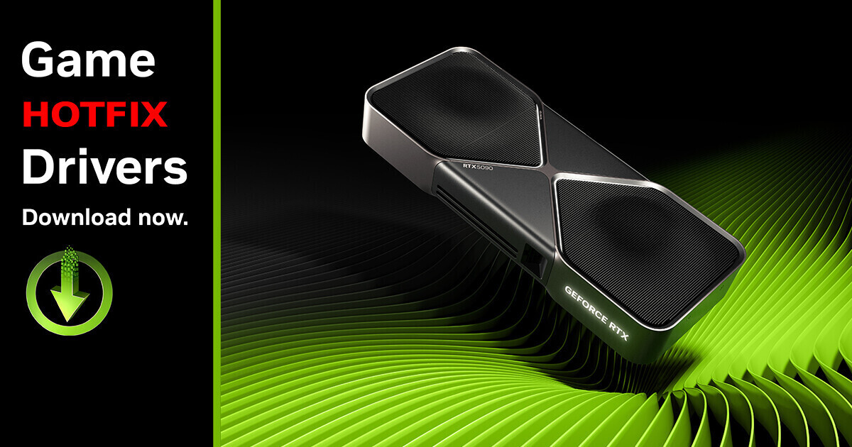 NVIDIA's latest hotfix restores performance for RTX 50-series GPUs