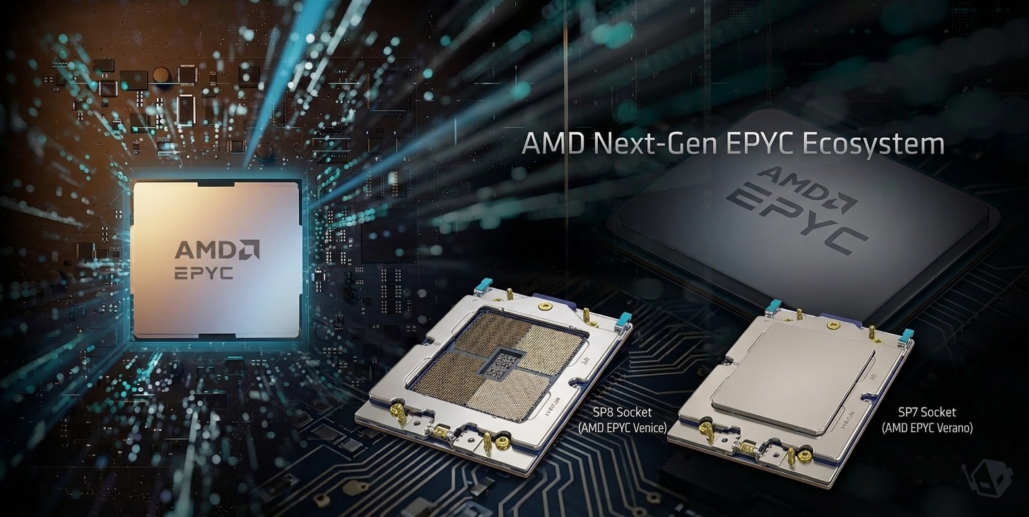 AMD's EPYC Evolution: SP7 and SP8 Sockets Reshape Data Center Foundations