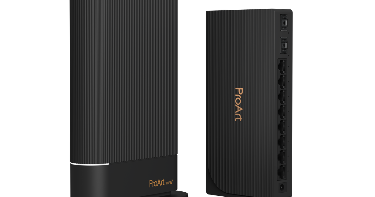 ASUS Unveils ProArt Router and Switch for Creator-Centric Networks