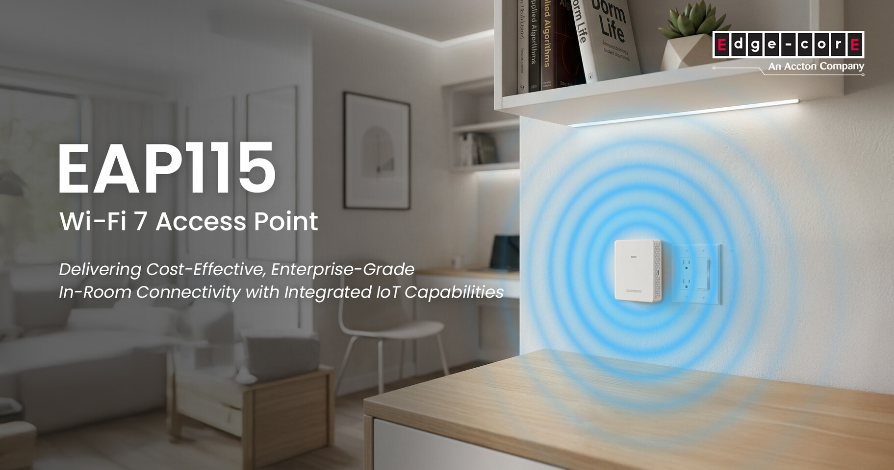 Wi-Fi 7 Access Point Balances Performance and IoT Integration for In-Room Deployments