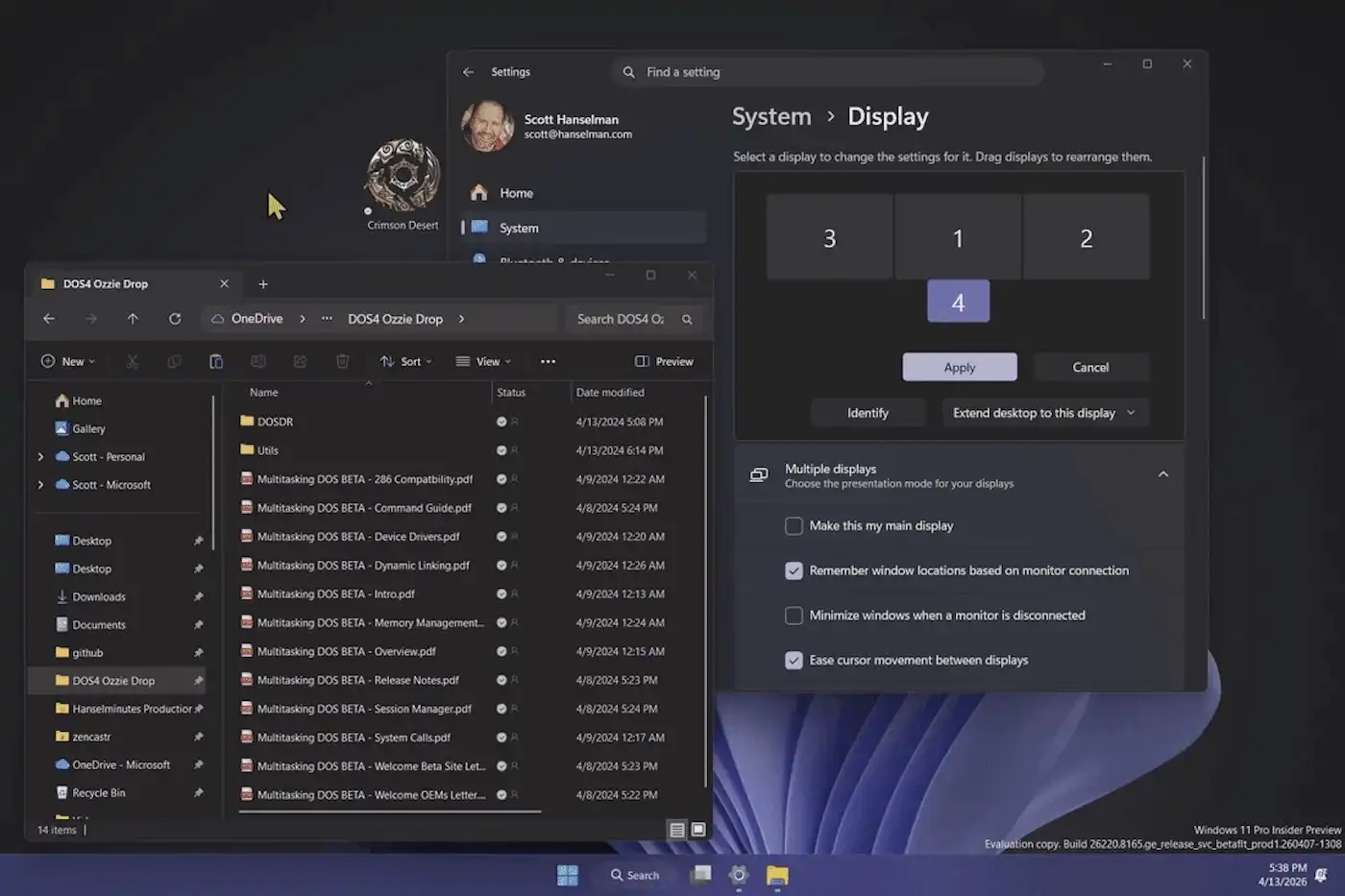A Windows Alternative to macOS's Desktop Stacks