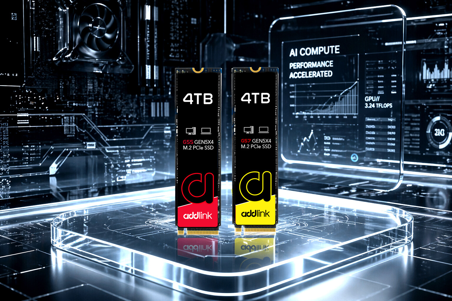 addlink 2026 Showcase: PCIe Gen 5 SSDs and DDR5 CUDIMM for AI, Gaming, and Mobile Workflows