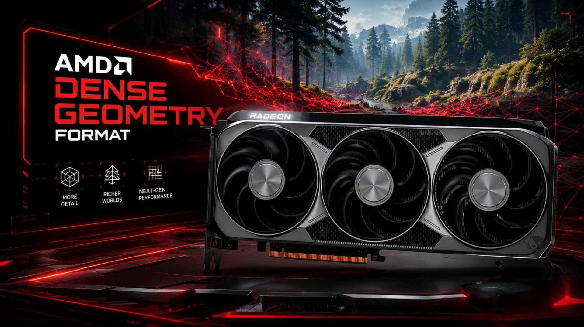 AMD's Dense Geometry Format: A Game-Changer for AI Graphics