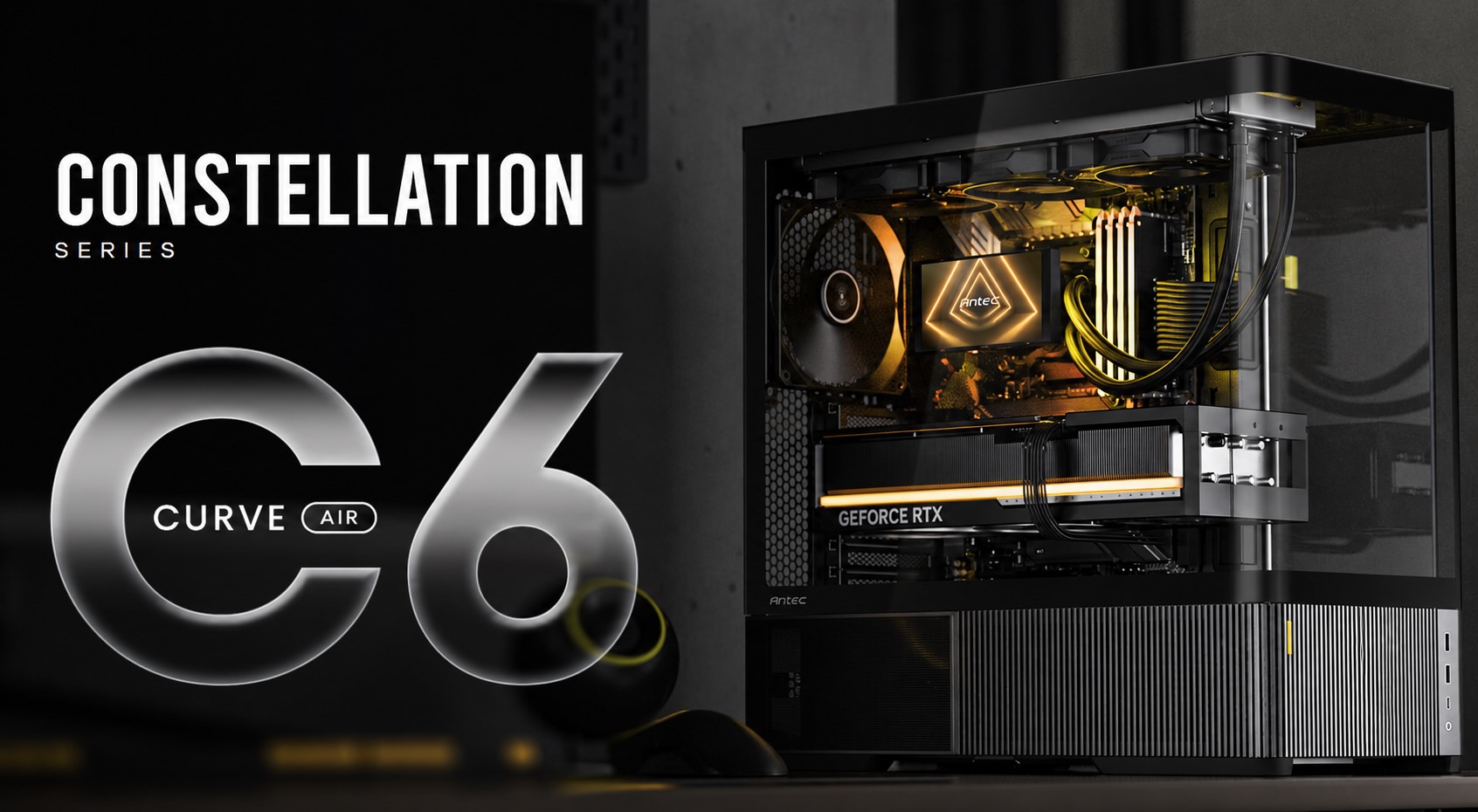 Antec C6 Curve Air: A High-End Mid-Tower Case with Curved Aesthetics