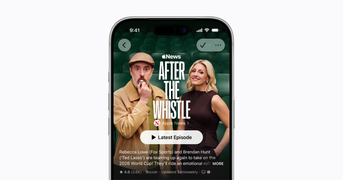 Apple Expands World Cup Coverage with Return of Popular Podcast