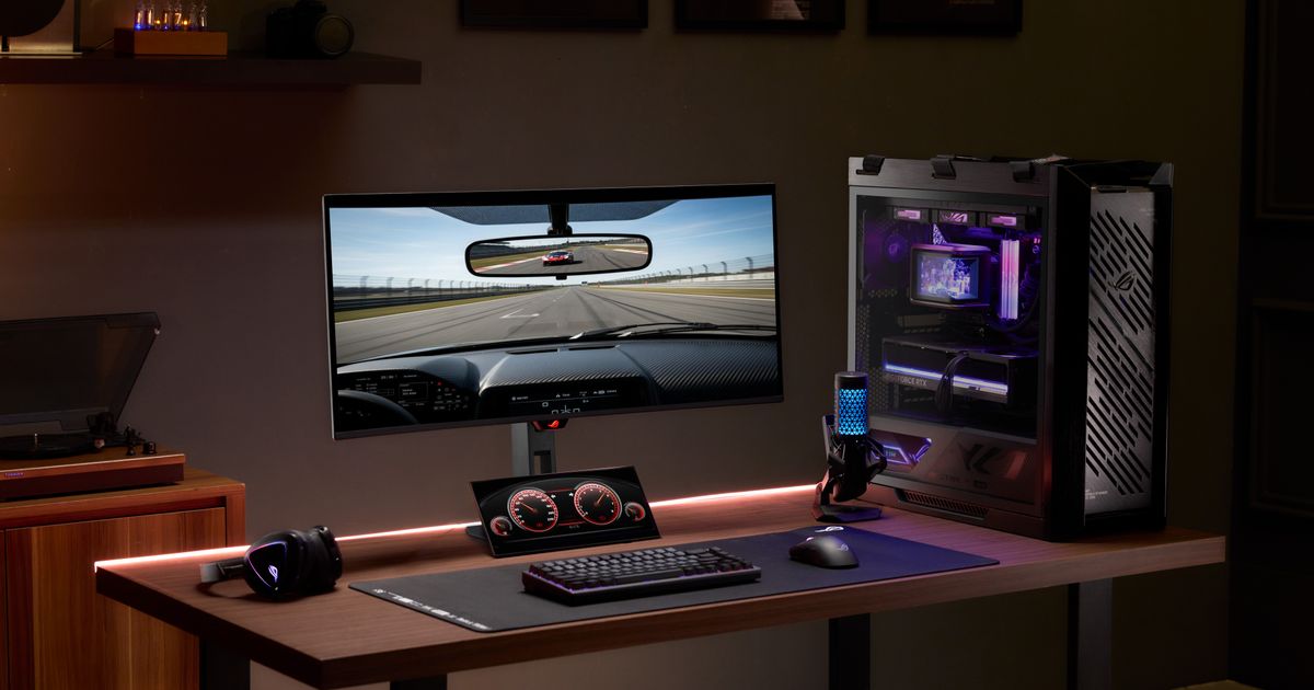 ASUS Introduces High-End Gaming Monitors with OLED and Mini-LED Displays