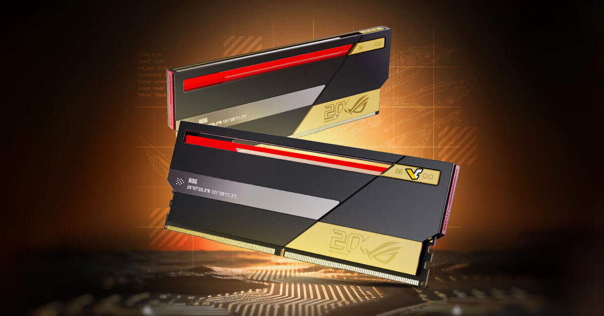 ASUS Launches ROG DDR5 Memory for High-Performance Systems