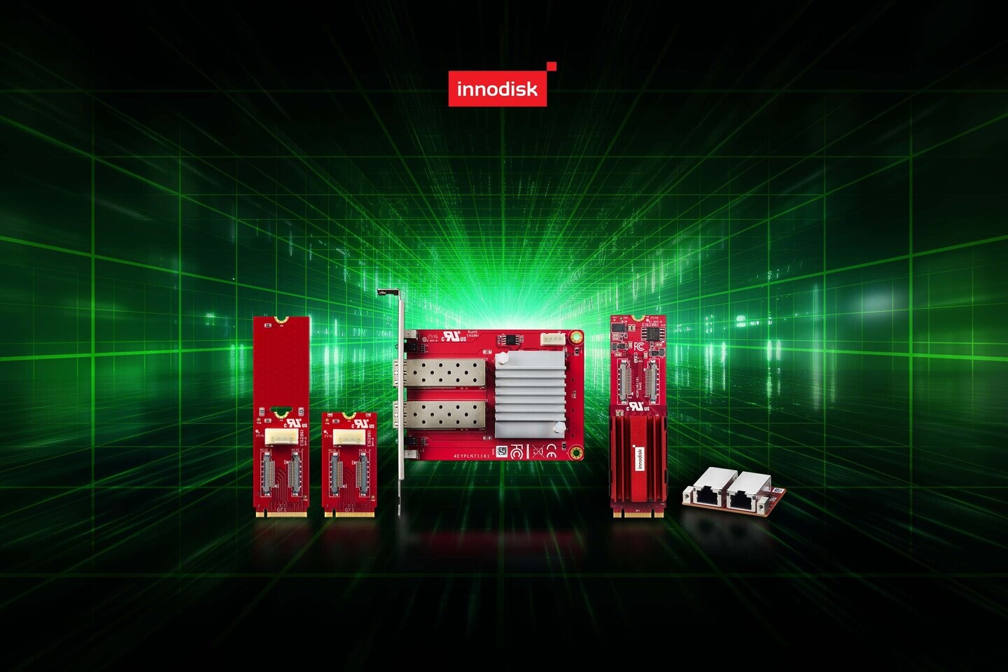Innodisk Unveils 10 GbE LAN Series for Edge AI Workloads