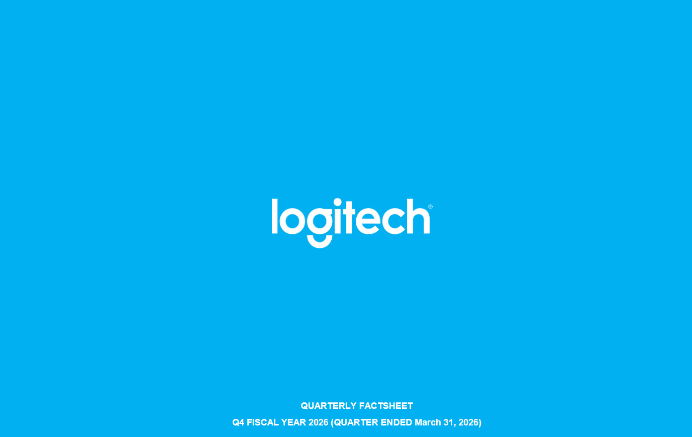 Logitech Delivers Strong Fiscal 2026 Performance Amid Market Shifts