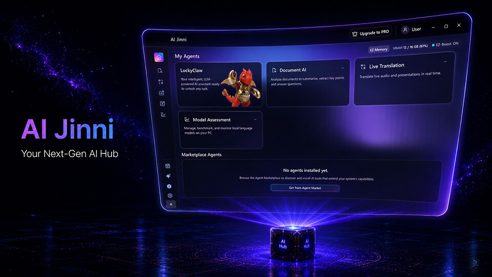 MSI Introduces AI Jinni: A New Era for Local and Cloud AI Integration