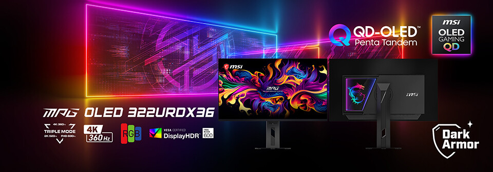 MSI Introduces Triple-Mode QD-OLED Monitor, Blending Three Display Technologies in One