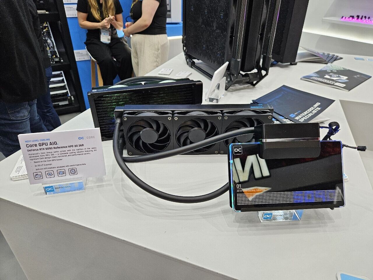 Alphacool Introduces RTX 5080/5090 AIO Coolers and Xbox Series X/S Prototype at Computex 2026