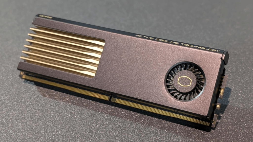 Cooler Master introduces RAM with integrated cooling for high-performance builds