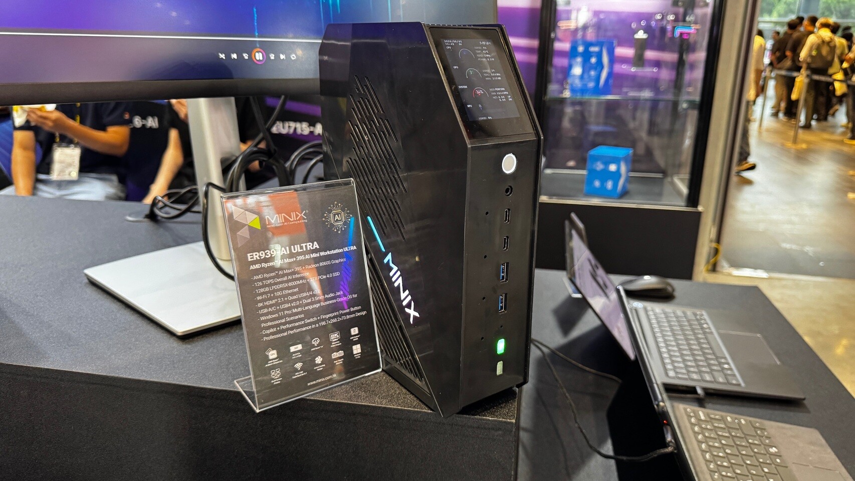Minix Unveils AI-Powered Mini Workstations and High-Refresh Portable Monitors