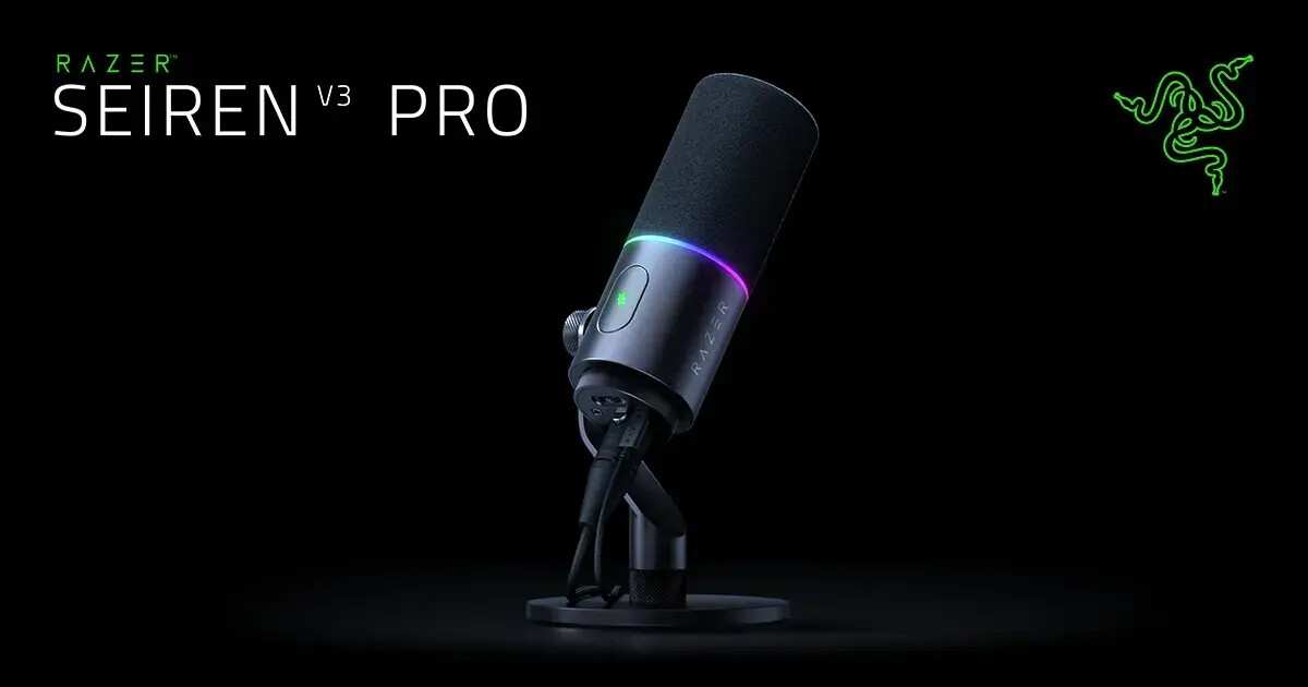 Razer Seiren V3 Pro: A Mic That Grows With Creators