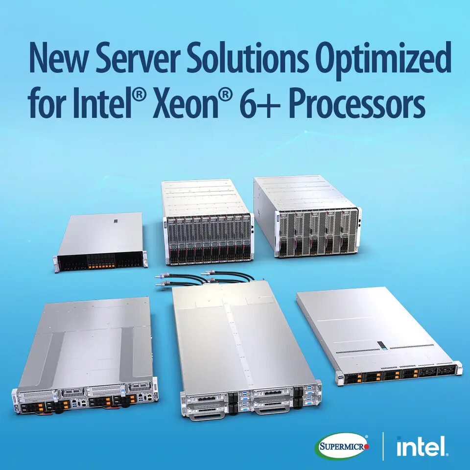 Supermicro Unveils High-Core-Density Servers for Next-Gen Workloads