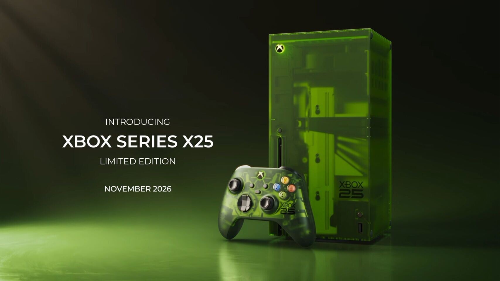 Xbox Series X25: A Translucent Celebration of Two Decades and a Half