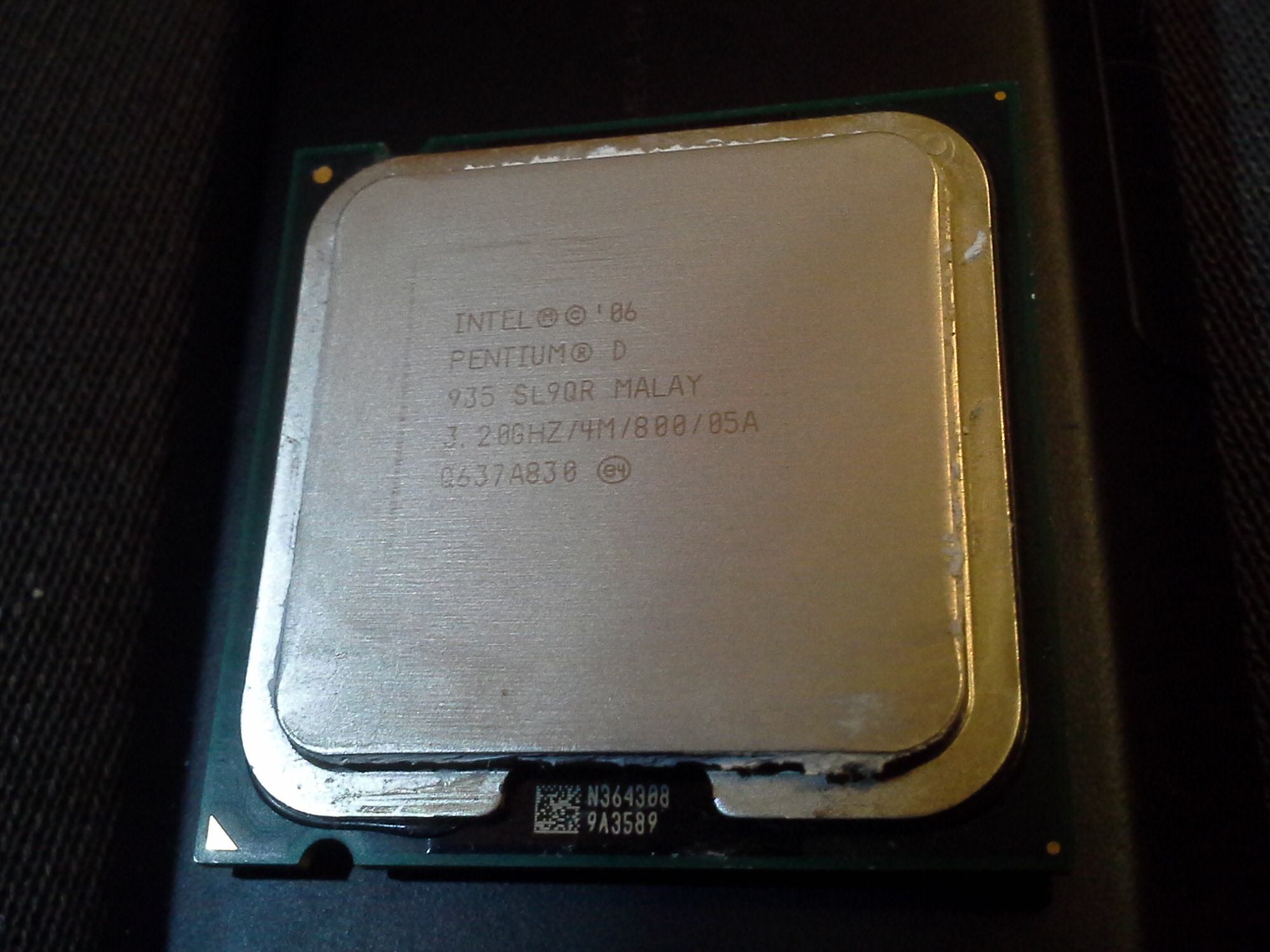 Intel CPU Core i7 2600K Sandy Bridge perspective
